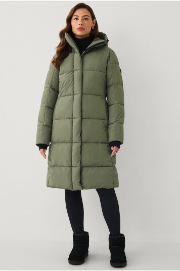 Áhkká Kåpe Warm Mid Length Parka W Grønn Áhkká Kåpe Warm Mid Length Parka W Grønn
