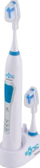 Beper 40913 Sonic Elektrisk Tannbørste (1000 mAh) Hvit