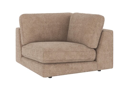 Rowico Home Duncan hjørnedel Greige Robin 109 103 x 103 x 78 cm Beige