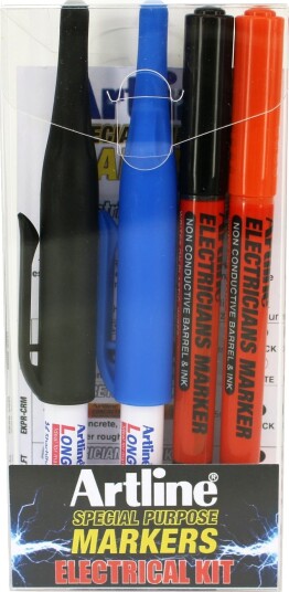 Marker Artline Electrical Kit 4-Pack