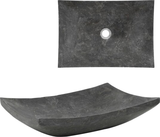  Vask 50x35x12cm Marmor Svart