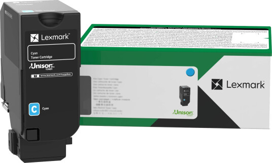 Lexmark Toner 71C2XC0 Cyan Ekstra Høykapasitet (12.500 sider) Original