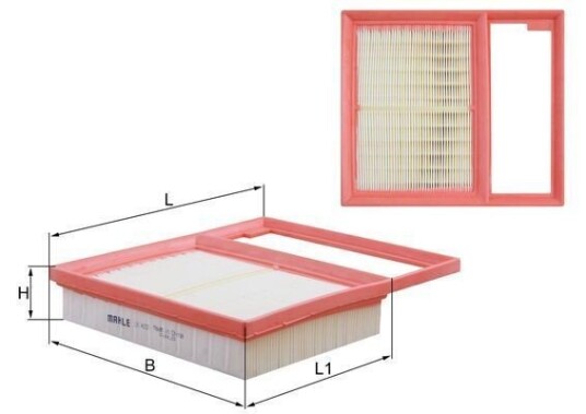 Luftfilter MAHLE ORIGINAL LX 4157 Luftfilter MAHLE ORIGINAL LX 4157
