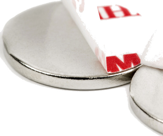 SuperMagneter Selvklebende Disk Magnet Ø 20 Mm X 2 Mm   Med Sterkt 3m Lim