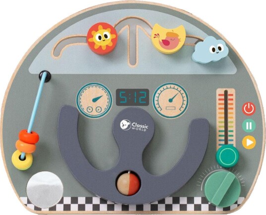 Classic World Trelabyrint med Trafikktema 12+mnd
