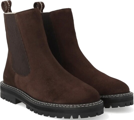 ANGULUS Boots Flat 2193/046 BROWN/BROWN 37