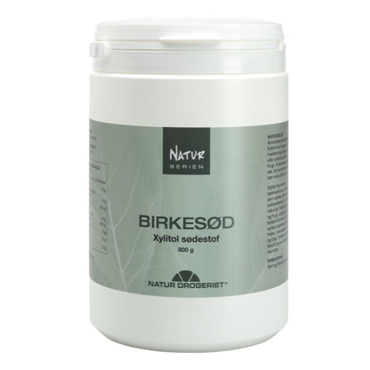 Natur Drogeriet bjørkesøt xylitol 800 g Natur Drogeriet bjørkesøt xylitol 800 g