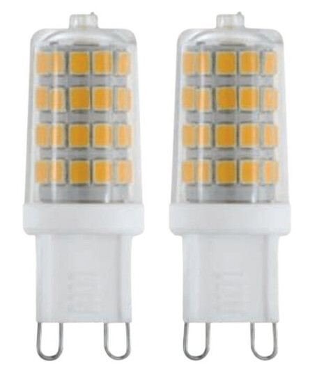 Eglo Led-Lyspære Form: Kapsel G9 3 W Ekvivalent 30 Klasse F Nøytralt Hvitt Lys 4000 K En Pakke 2 Eglo Led-Lyspære Form: Kapsel G9 3 W Ekvivalent 30 Klasse F Nøytralt Hvitt Lys 4000 K En Pakke 2