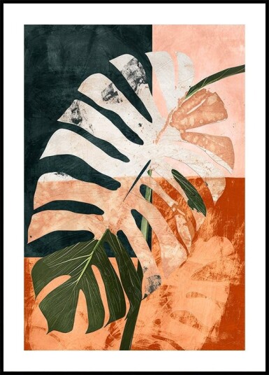 Tropical Layers Plakat / 50x70cm