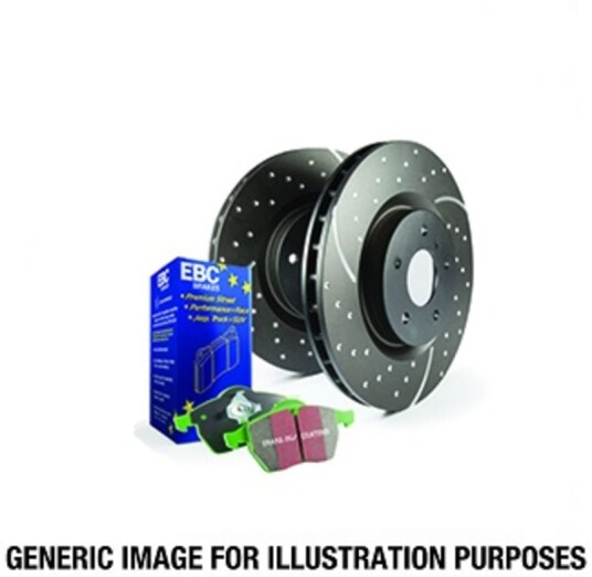 Ebc Bremsepakke fram
Greenstuff og GD skiver 6818415