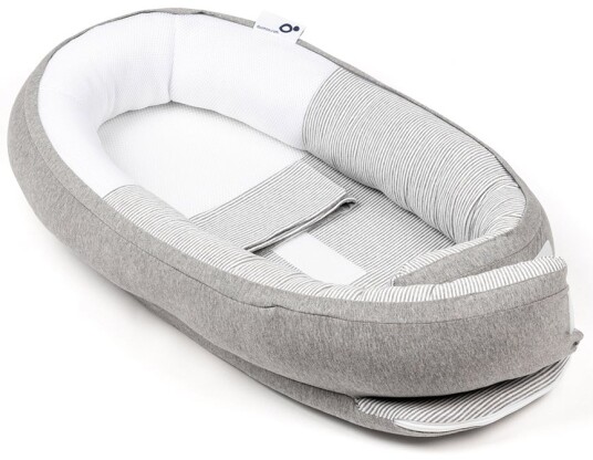 Doomoo Babynest Stripete Grå Doomoo Babynest Stripete Grå