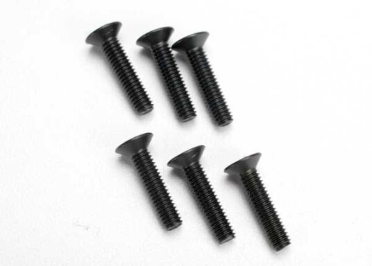 Traxxas 2547 Screws M4x18mm Countersunk Hex Socket 6 Traxxas 2547 Screws M4x18mm Countersunk Hex Socket 6