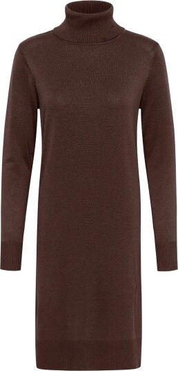 Saint Tropez Milasz Roll Neck Long Dress Brown XS
