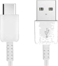 Usb Partner Tele.Com Usb-A Til Usb-C-Kabel 1 M Hvit