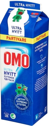 OMO Ultra Hvitt 1000 ml OMO Ultra Hvitt 1000 ml