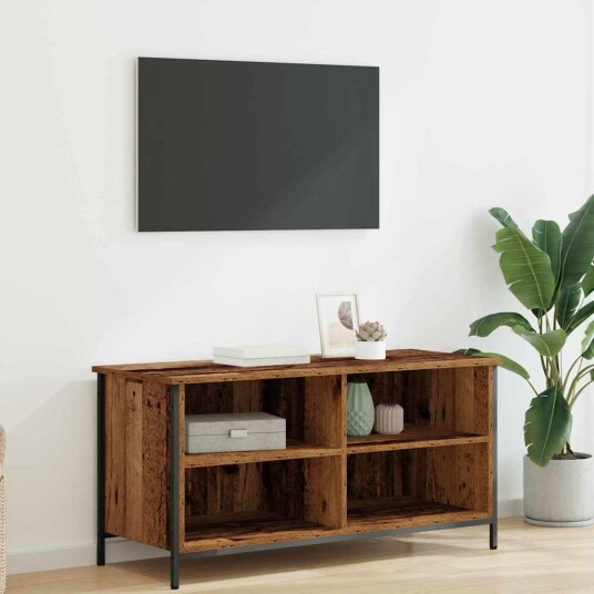 TV skap Gamle tre 100 x 40 x 50 cm Konstruert tre