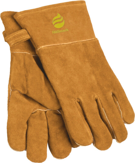 Hällmark Leather Gloves Medium Brown OneSize, Brown