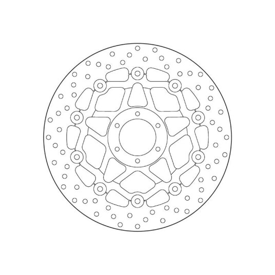Bremseskive BREMBO 78B408A3