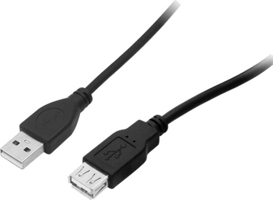 Usb Blow Usb-A Til Usb-A Kabel 3 M Svart