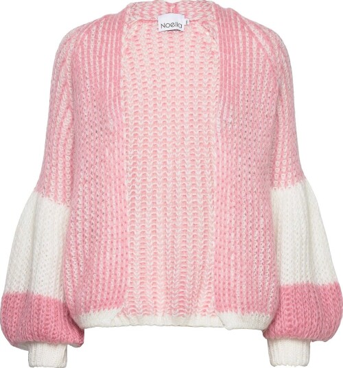 Noella Liana Knit Cardigan WHITE/ROSE XS/S Noella Liana Knit Cardigan WHITE/ROSE XS/S