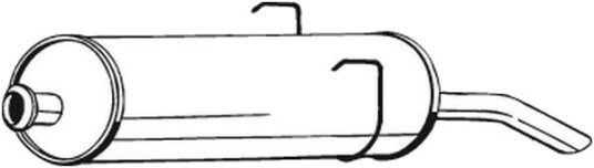 Bakre eksospotte BOSAL 190-787