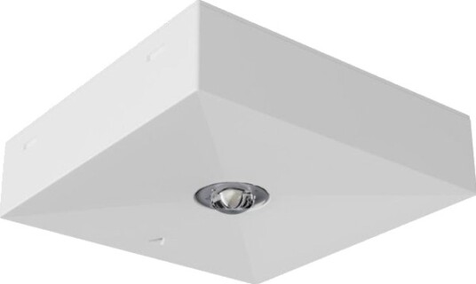 Awex Nødarmatur Lv3n Ip20 Led 1W Åpen Optikk 1H Enfunksjon Hvit Lv3n/O/1W/B/1/Se/X/Wh