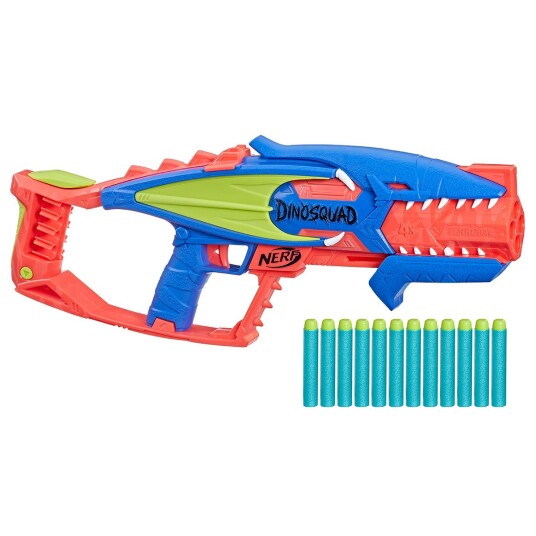 Nerf DinoSquad Terrodak Foam Gun m/12 Nerf Elite-kuler 8 Ã¥r+