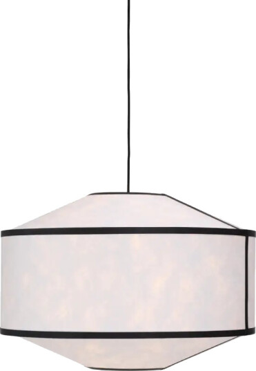 New Works Kite Pendellampe Hvit Og Sort Ø65