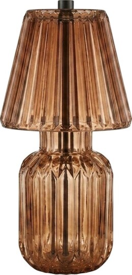 PRISMA bordlampe mokka glass batteri