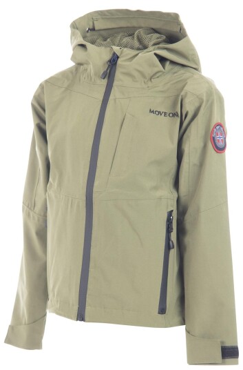 MoveOn Lyngen Skalljakke Kids Olive Green Olive 164/176 14 16 år MoveOn Lyngen Skalljakke Kids Olive Green Olive 164/176 14 16 år