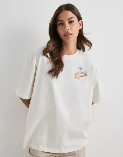 Adidas Originals Hvit Gfx Tee