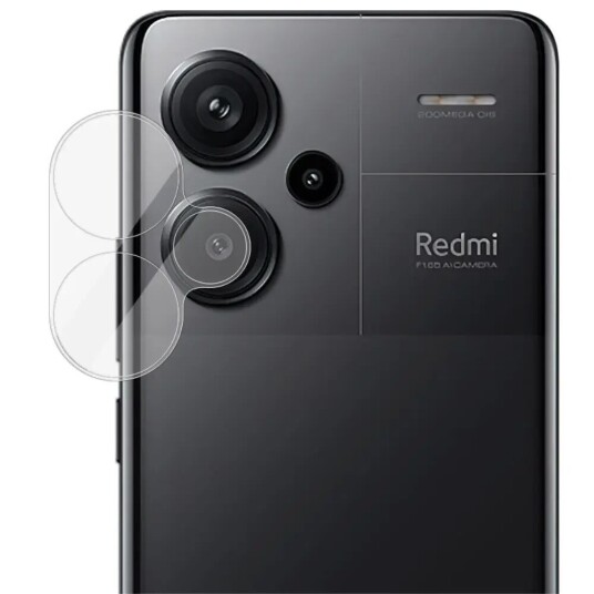 EIDERWOOD Xiaomi Redmi Note 13 Pro+ (Plus) Beskyttelsesglas til Kamera - Gennemsigtig