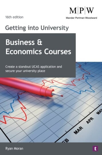 Getting into University: Business and Economics Courses Getting into University: Business and Economics Courses