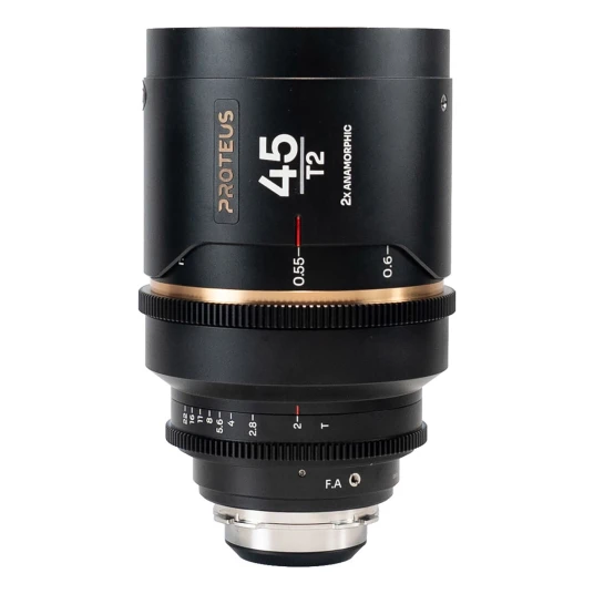 Laowa Proteus 2X Anamorphic 45mm T2 (Cine) Arri PL (Default) + EF. Amber.