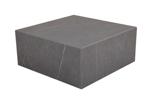 Brafab Zten salongbord Stein utseende 80 x 80 cm Grå