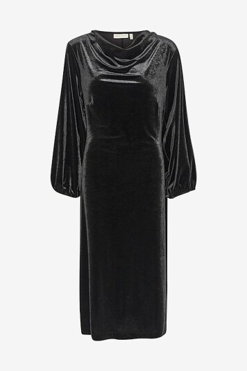 Inwear Velurkjole Jaquesiw Dress Svart Inwear Velurkjole Jaquesiw Dress Svart
