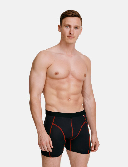 Danish Endurance Men"s Sports Trunks 3-Pack - Multi/patterned - M