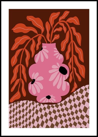 Happy Fern Fall Plakat Plakat / 40x50cm Happy Fern Fall Plakat Plakat / 40x50cm