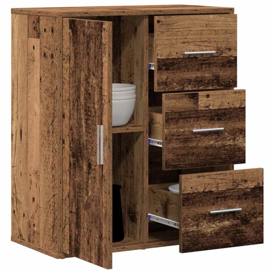  Serviesskap Gammelt tre 60 x 31 x 70 cm Konstruert tre