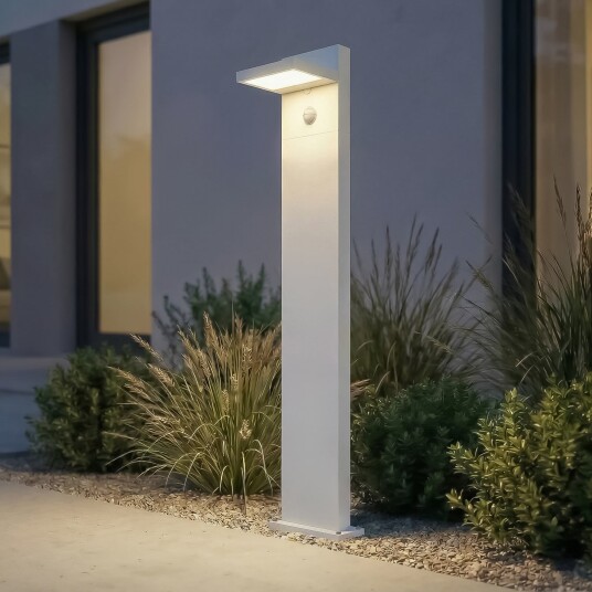 Utelampe Lucande Silvan Hvit Aluminium Moderne 18.7 100 Hvit