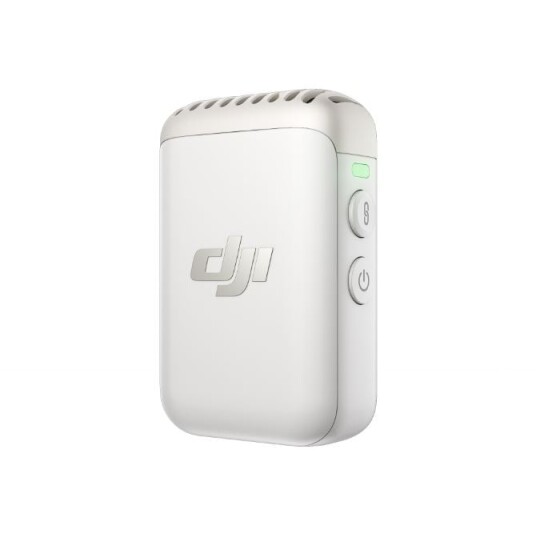 DJI Mic 2 Trådløs Mikrofon med Opptak - Platinum White DJI Mic 2 Trådløs Mikrofon med Opptak - Platinum White