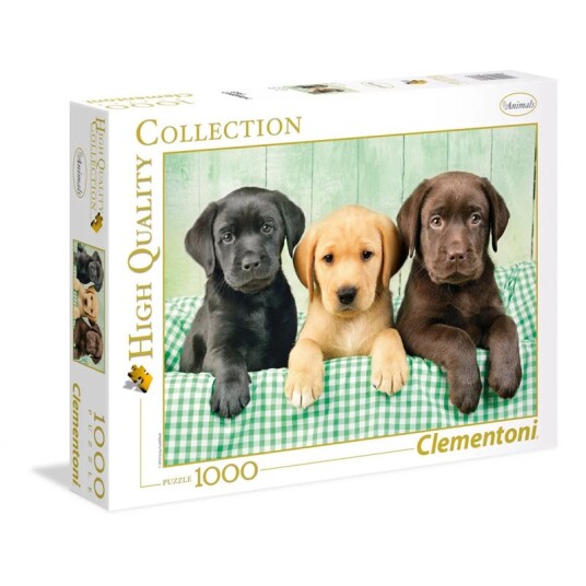 Clementoni 1000 pcs. High Color Collection THREE LABS Gulv