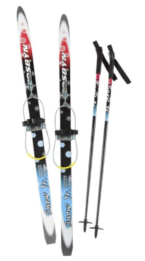 Edsbyn Snow Skidset 140, Blue/Red Edsbyn Snow Skidset 140, Blue/Red