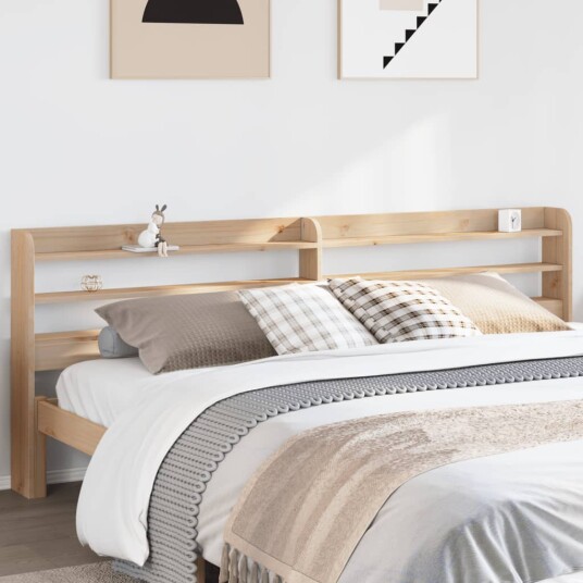  Hodegavl med hylle 200 cm heltre furu 8721102854132