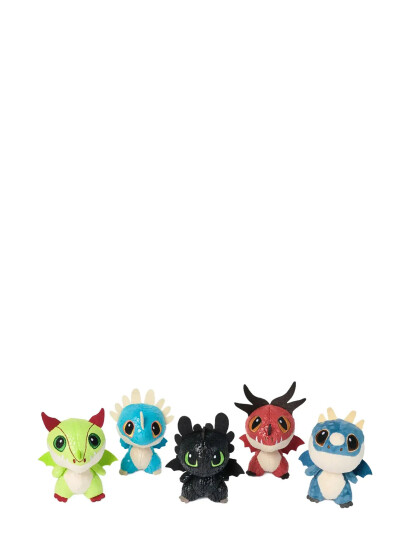 Dragon Dragons Movie Gund Plush 7,5 Cm Asst. Cdu - Multi/patterned - ONE SIZE Dragon Dragons Movie Gund Plush 7,5 Cm Asst. Cdu - Multi/patterned - ONE SIZE