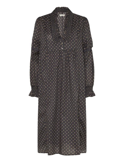 Lollys Laundry Sagill Maxi Dress Ls   Navy   XL