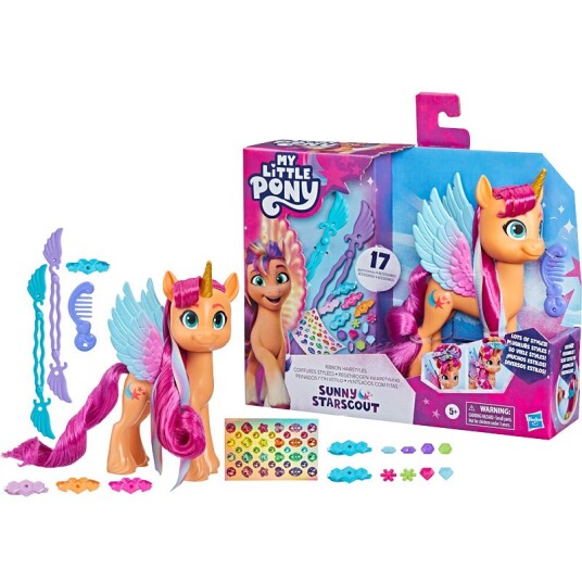 Hasbro My Little Pony Ribbon Hairstyles Sunny Starscout