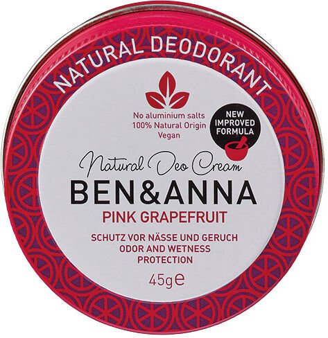 Ben & Anna Deo Cream Pink Grapefruit 45 g Ben & Anna Deo Cream Pink Grapefruit 45 g
