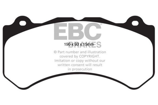Bremseklosser EBC Brakes DP41853R Bremseklosser EBC Brakes DP41853R