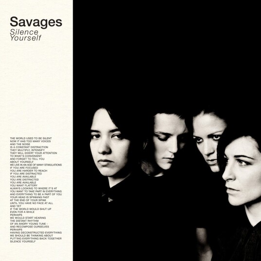 Savages  Silence Yourself  LP/Vinyl